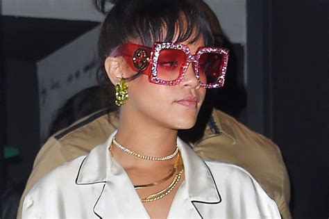 rihanna in gucci glasses